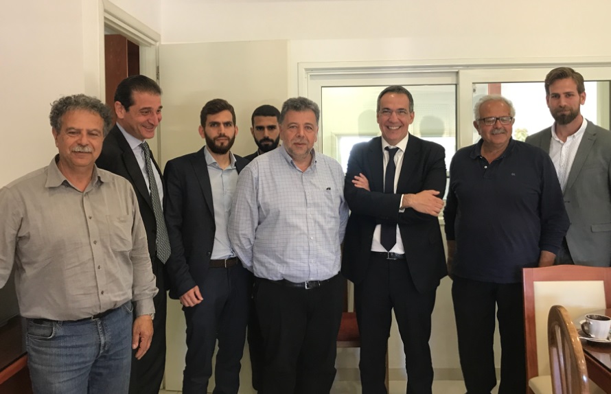 visit of nbg ceo at El Renieris